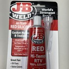 Jb Weld 31314 High Temperature Red Acetoxy Silicone Sealant 3 Oz Free Shipping