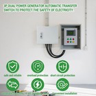 125 Amp 3p Dual Power Automatic Transfer Switch  120 240v Generator    