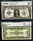 1923  1 Silver Certificate Pmg 25 Fr 237 Speelman   White  Large Size Note  1294