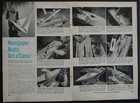 Model Yachts Sailboat Hulls Made From Paper 1952 How-to Build Plans