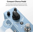 Donner Tutti Love Analog Classic Chorus Effects Pedal Warm Jazz Chorus Tone