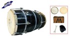 Professional Heavy Duty Nut Bolt Dholak 17    Authentic Indian Master Folk Drum