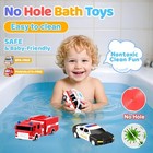 Baby Bath Toys Toddlers 2-4  Car No Hole For Kids 1-3 4-8  Boys    