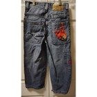 Vtg Jnco Y2k 90 s Jeans Kids Size 8 Skull Logo Medium Wash Denim Jeans