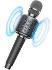 Wireless Bluetooth Karaoke Microphone  Built-in Loud Speaker For 10h Playback  