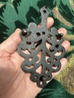 Vintage Cast Iron Tree Trivet Footed