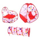3pcs set Children Baby Play House Tent Tunnel Ball Pool Pop Up Kids We1r