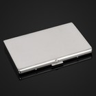 Ultra-thin Stainless Steel Metal Cigarette Case Holder Box For 100 s Cigarettes