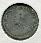 Foreign Coin - Canada - Dime  10 Cents  1917