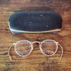 Artcraft Ful   vue Eyeglasses     1 10 12k Gold Filled     Vintage Frame   Case