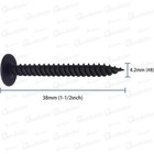  8x1-1 2  Black Phillips Modified Truss Head Wood Screws Assortment 1lb box 