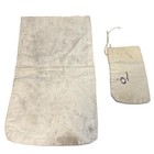 Bank Of America Canvas Money Deposit Bags Lot Of 2 Large   Small Codes 6710 6704