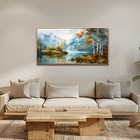 Wood Framed Canvas Wall Art For Living Room Wall Decor For Bedroom Office Wal   