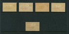Algeria Scott   126-130 F-vf Og Hinged Stamps Cat  23  French Colony