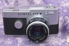 Olympus Pen-ft 35mm Slr Half Frame Camera W  38mm F1 8 Lens  Lens Cap And Case