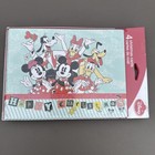 Disney Mickey Mouse Friends Vtg Style Christmas Cards 4 Pack New Sealed - 3 Pack