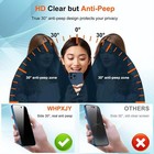 For Iphone 16 15 14 12 11 X Privacy Anti Spy Tempered Glass Screen Protector Lot
