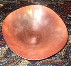 Vintage Hand-hammered 100  Copper Decorative trinket Bowl  7 5     2    Deep