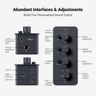 Fosi Audio Sk01 Mini Headphone Amplifier   Preamplifier Bass Home Stereo Amp