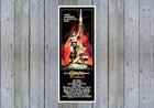 1982 Conan The Barbarian Vintage Movie Poster Print Style B 36x14 9 Mil Paper