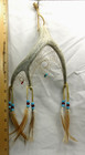 Native American Made Antler Dream Catcher  Dreamcatcher  Turquoise  Coa   adc-11