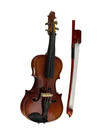 Mini Violin   Bow In Black Velvet Lined Case Mini Violen Wooden Vintage 5 5 