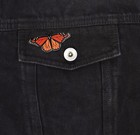 Monarch Butterfly Hard Enamel Lapel Pin