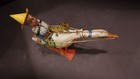 Vintage Tin Wind Up Toy - Marx Branded  mother Goose  Ca  1930s-40s