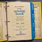 Vintage 1972 The Complete Family Sewing Book Hunt   Fischler 3-ring Hc Binder