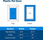 Petsafe Never Rust Medium Doggie Door For Interior Exterior Walls 40lb