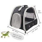 Black Pet Travel Carrier Portable Soft Sided Comfort Case Dog Cat Handle Bag S