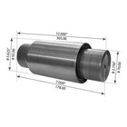 Fortpro Center Bushing W welded Plug Compatible With Hendrickson Replaces 6664-0