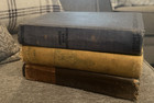 Lot Of 3 Antique Vintage Hardcover Books Early 1900s Cloth Binding Fiction Drama