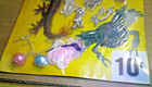 Vintage Display 10c Card Rubber Animals  Rings  Charms  No  16