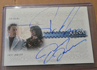 2003 The Quotable Xena Lucy Lawless   Ted Raimi Harry Da8 Dual Autograph Card