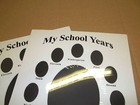  My School Year Photo Album Mat Ready For Frame 11 X 14  cr Framing  Black