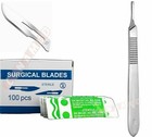 1000 Surgical Sterile Scalpel Handle Blades  10  11   10 Scalpel Handel  3 Free 