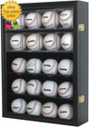 20 Baseball Display Case Stand Cabinet With 98  Uv Protection Acrylic Door