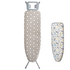 Kffkff 51x13 Ironing Board  4 Layer Thick  7 Height Adj  Heat Resist Cover