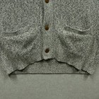 Faherty Sweater Mens Xl Gray Cotton Cashmere Shawl Collar Cardigan Dad Grandpa