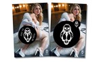 Emma Frost D Double Sided Set- nice nude - Ltd 100w  Coa Deviant Nation Art Book