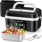 Cordless Electric Lunch Box With Scheduled Heating 1 35l Portable Food Warmer