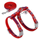 Adjustable Pet Cat Harness And Leash Nylon Escape Proof Kitten Strap Collar Vest