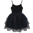 Girl s Black Ballerina Butterfly Tutu Dress  Boho  Wedding  Birthday  3-7 Year