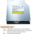 Super Slim 9 5mm Uj-272 Uj272 Sata Tray Loading 3d 6x Blu-ray Optical Disc Dr   