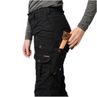 Fjallraven Vidda Pro Trousers G-1000 Black Hiking Cargo Pants Size 8 Reg 32 