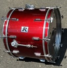 Rogers 22    Bass Drum Red Big R B