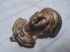 Vintage Cast Iron Figural Match Holder Safe Elizabethan Victorian Man