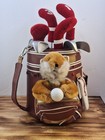 Gemmy Working Caddyshack Gopher With Dancing Golf Clubs Bag Music I m Alright