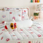 Frenchie Kids  Long Weighted Plush Throw Pillow Cream - Pillowfort